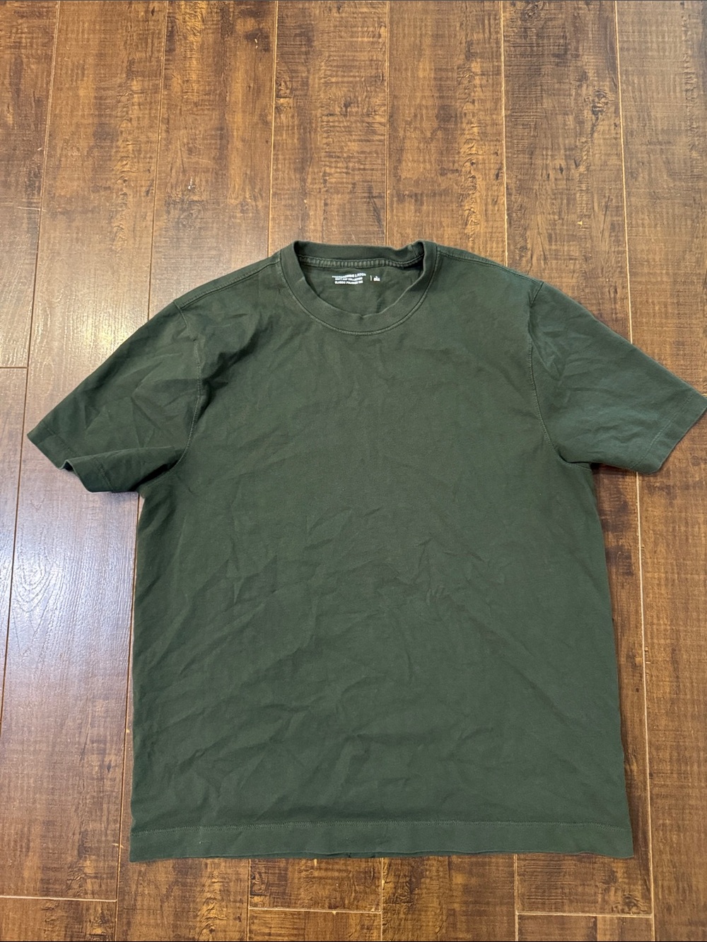 Abercrombie & Fitch Short Sleeve Crew Tee - Forest Green